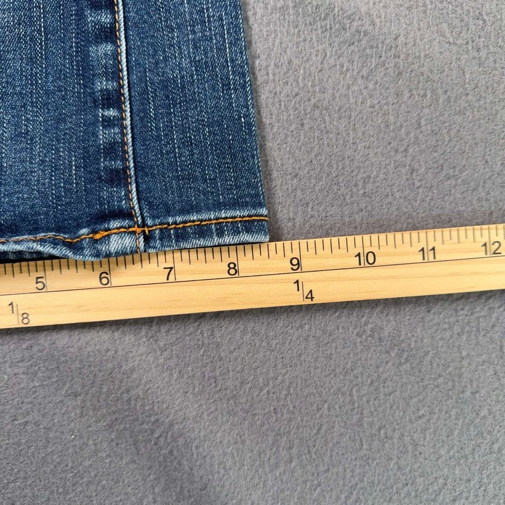 American Eagle Kick Boot Jeans Womens 6 Regular Medium Wash Stretch Denim Y2K - Picture 10 of 10